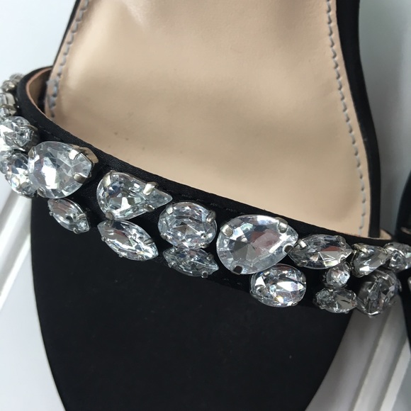 Betsy Johnson black fabric shoe SIZE 9 - Picture 7 of 8